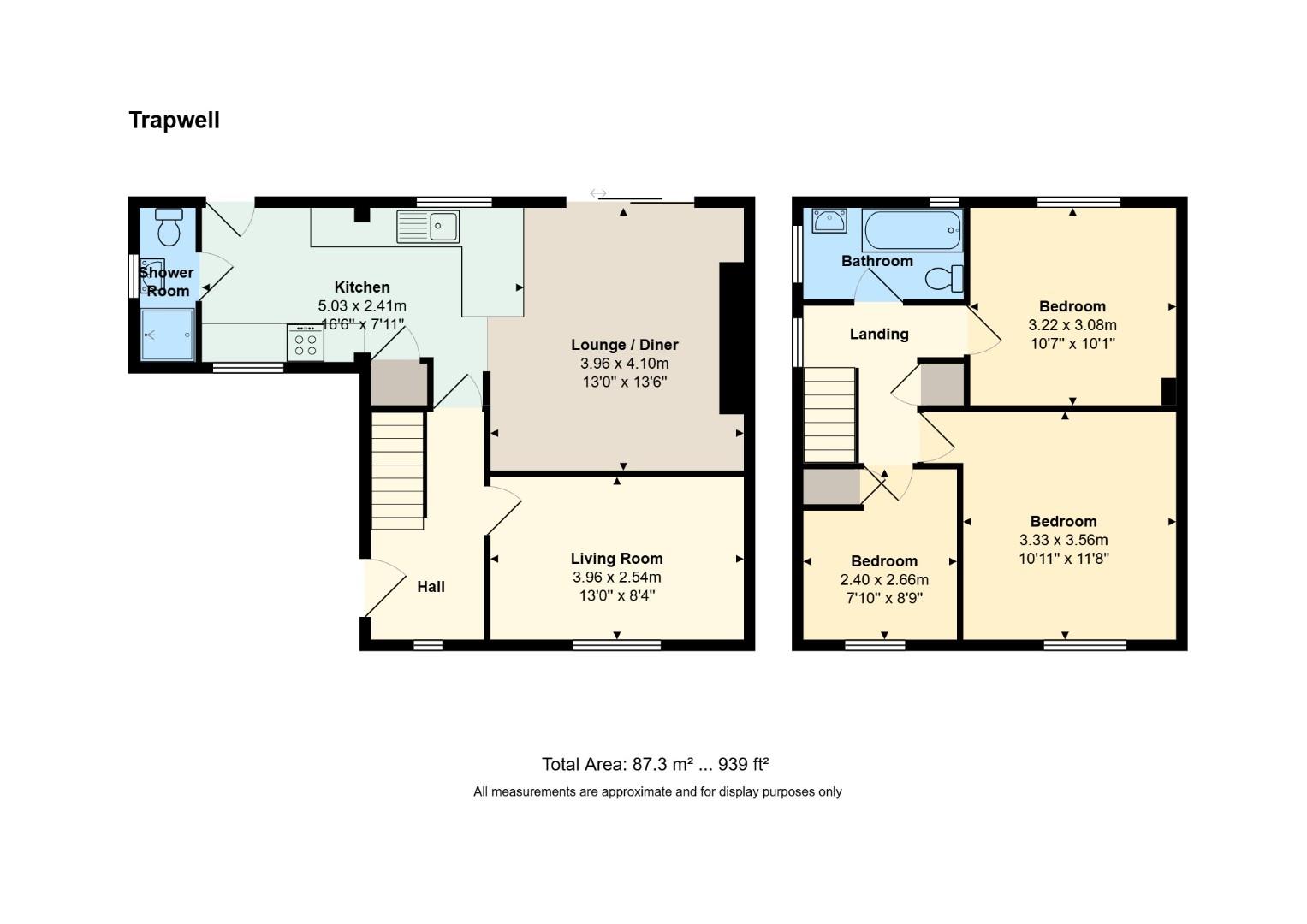Floorplan for Trapwell, Rudry, Caerphilly